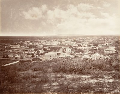 Los Angeles, 1876, basılmış yaklaşık. 1876. by Carleton Emmons Watkins