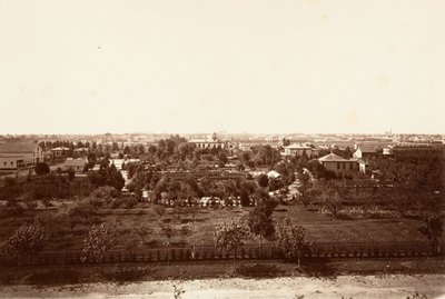 Oakland, Askeri Akademiden, 1864, basılmış yakl. 1876. by Carleton Emmons Watkins
