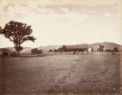 Santa Margarita Çiftliği, 1876, basılmış yaklaşık. 1876. by Carleton Emmons Watkins