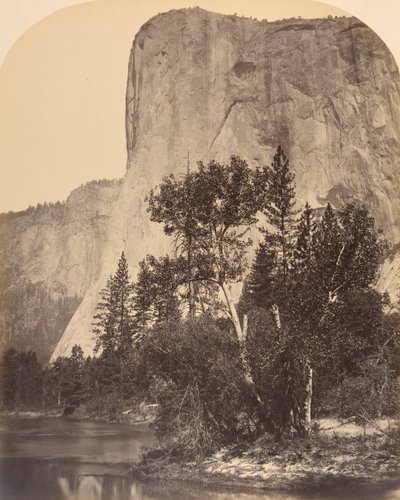 Tutucanula, El Capitan, 1861. by Carleton Emmons Watkins