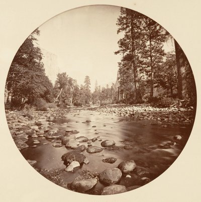 [Yosemite Ulusal Parkı, Kaliforniya], yak. 1878. by Carleton Emmons Watkins