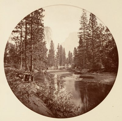 [Yosemite Ulusal Parkı, Kaliforniya], yak. 1878. by Carleton Emmons Watkins