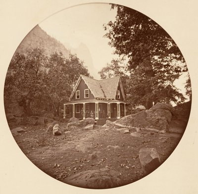 [Yosemite Ulusal Parkı, Kaliforniya], yak. 1878. by Carleton Emmons Watkins