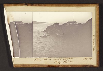 Pt ile Körfez Manzarası. Büyük nehir by Carleton Watkins