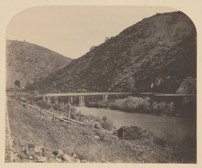 Benton Barajı, Merced Nehri by Carleton Watkins