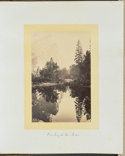 Üç Kardeşin Ayna Görüntüsü by Carleton Watkins