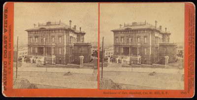 Vali Stanford, Cal. Aziz Tepesi, S.F. by Carleton Watkins