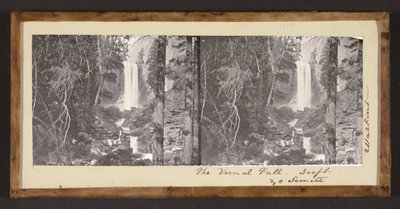İlkbahar Sonbaharı. 300 ft. Yo Semite by Carleton Watkins
