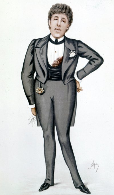 Oscar Wilde (1854 - 1900) tarafından Carlo Pellegrini (1839 - 1889) - 24 Mayıs