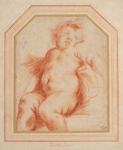 Çıplak bebek by Carlo (attr. to) Cignani