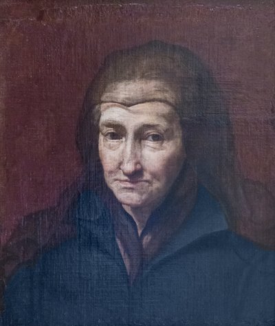 yaşlı bir kadın portresi by Carlo (follower of) Maratta or Maratti