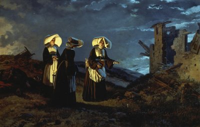 Sedan savaşından sonraki akşam by Carlo Ademollo