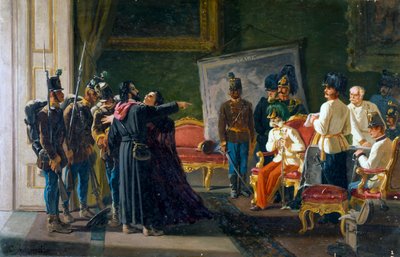 Ugo Bassi ve kız kardeşi Carlotta, Villa Spada