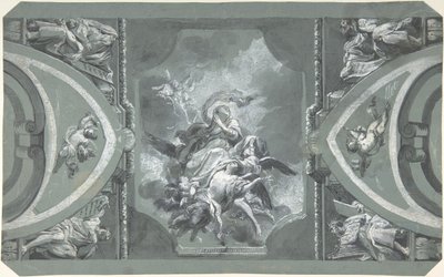 Bir Kasanın Süslenmesi Çalışması, 1754-1815. by Carlo Alberto Baratta