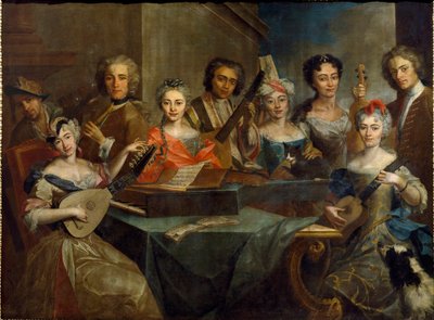 müzisyen ailesi by Carlo Amalfi