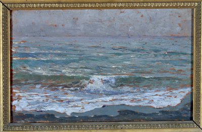 Deniz manzarası (tuval üzerine yağlı boya by Carlo Bixio