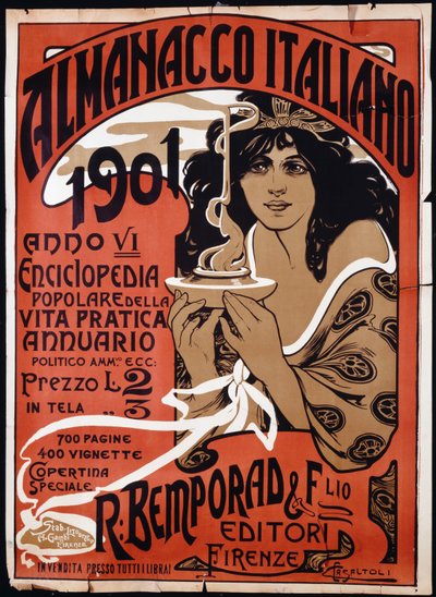 İtalyan Almanak, 1901, 1901 by Carlo Casaltoli