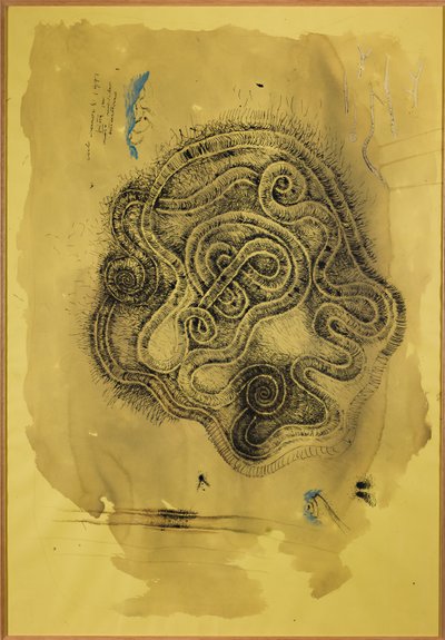 Parça (kağıt üzerinde karışık ortam) by Carlo Cremaschi