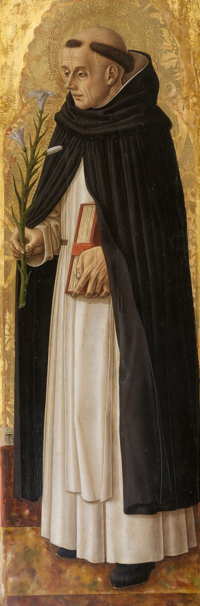 Aziz Dominik, 1472. by Carlo Crivelli