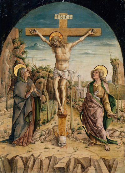 Çarmıha Gerilme, c. 1487. by Carlo Crivelli