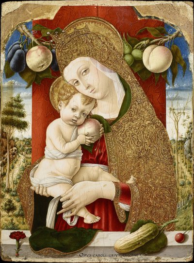 Bakire ve Çocuk, 1482-1483 by Carlo Crivelli