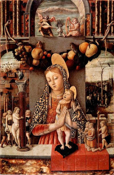 Carlo Crivelli (1430/35-1494/1500) 1460 yakl. karartmak 71x48 cm Verona, Castelvecchio Müzesi by Carlo Crivelli
