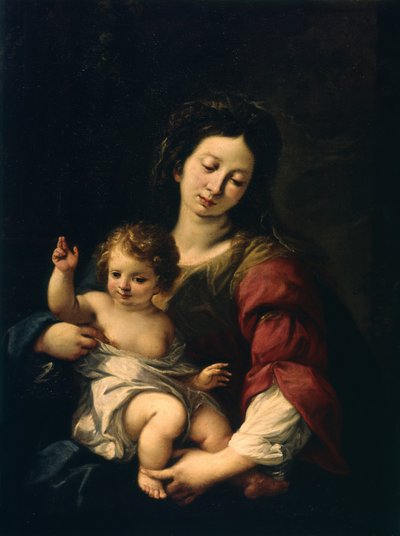 Madonna ve Çocuk, c.1620-62 by Carlo Francesco Nuvolone