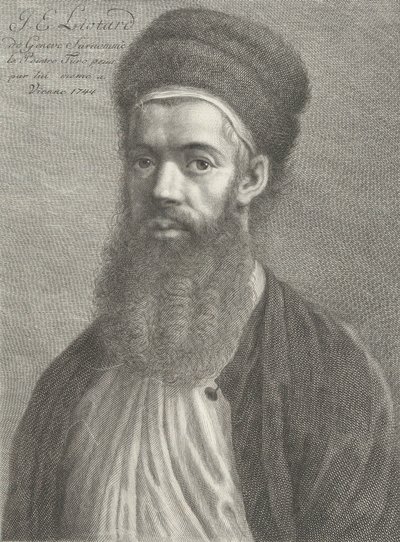Bir Türk Kıyafetinde Otoportre, 18. Yüzyıl. by Carlo Gregori