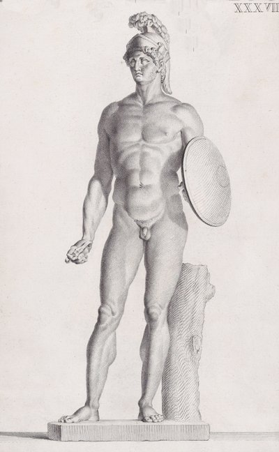 Mars Heykeli, 1734 by Carlo Gregori