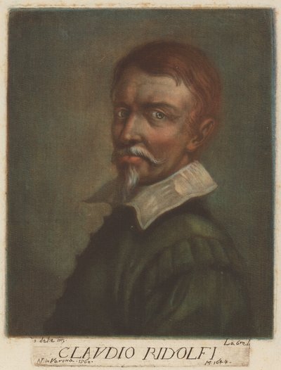 Claudio Ridolfi, 1789. by Carlo Lasinio