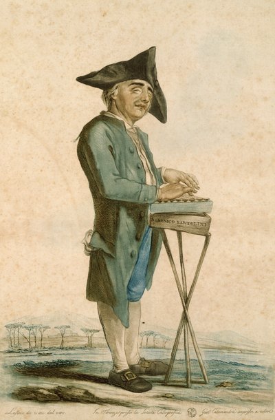 Domenico Bertolini, Carlo Lasinio (1759-1838), gravür by Carlo Lasinio