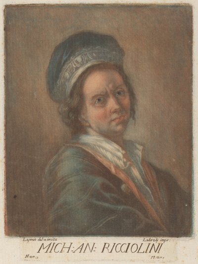 Michelangelo Ricciolini, 1789. by Carlo Lasinio