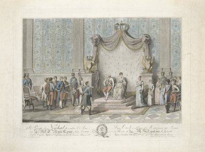 Avusturya Maria Louise için Neuchatel Prensi by Carlo Lasinio