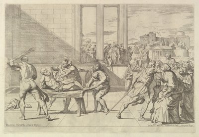 Aziz Andrew Şehitliği. by Carlo Maratta or Maratti
