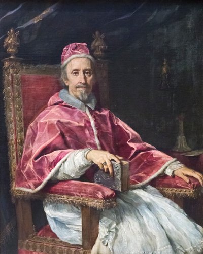 Clement IX'un Portresi by Carlo Maratta or Maratti