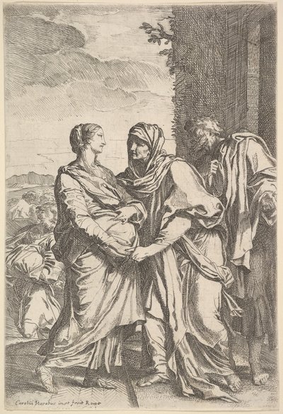 Ziyaret. by Carlo Maratta or Maratti
