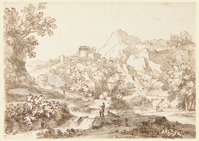 Kasabalı Bir Manzara by Carlo Marchionni