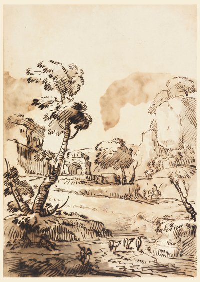 Pastoral Manzara by Carlo Marchionni