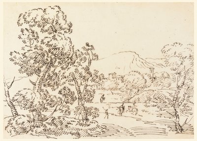 Ormanlık Peyzaj by Carlo Marchionni