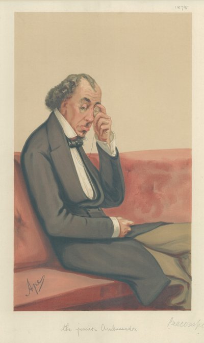 Benjamin Disraeli, Beaconsfield Kontu by Carlo Pellegrini