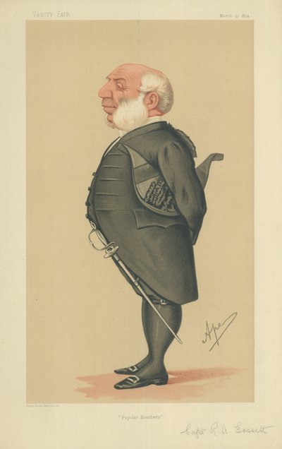 Kaptan Ralph Allen Gossett by Carlo Pellegrini