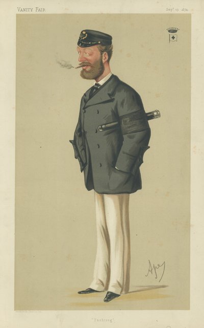 Kont Edward Batthyany by Carlo Pellegrini