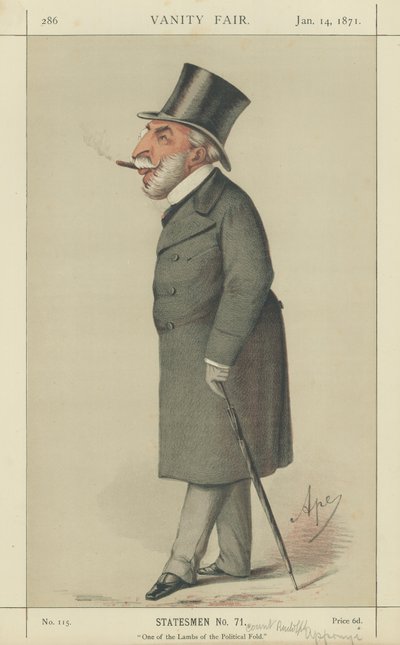 Kont Rudolph Apponyi by Carlo Pellegrini