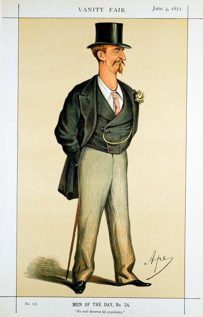 Eyre Massey Shaw, İngiliz itfaiyeci, 1871 by Carlo Pellegrini