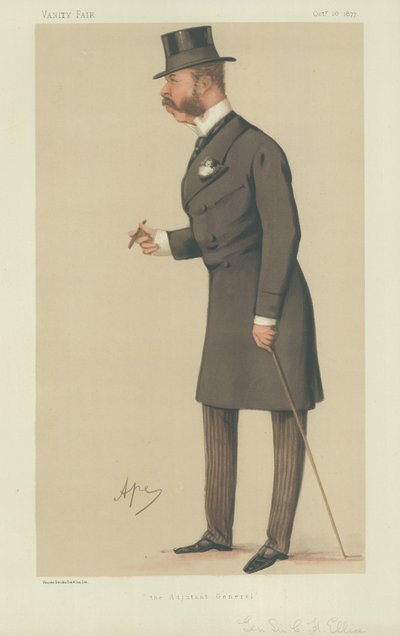 Genel Sir Charles Henry Ellice by Carlo Pellegrini