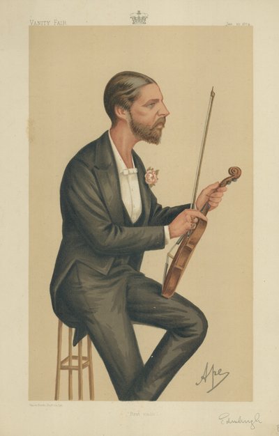 HRH ಡ್ಯೂಕ್ ಆಫ್ ಎಡಿನ್ಬರ್ಗ್ ಟರ್ಕ್ by Carlo Pellegrini