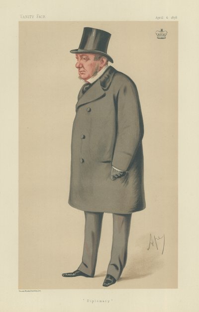 Lord Lyons (renkli taş) by Carlo Pellegrini