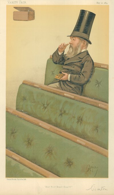 Bay Charles Nicholas Warton, Duyun Duyun Duyun, 10 Mayıs 1884, Vanity Fair karikatürü by Carlo Pellegrini