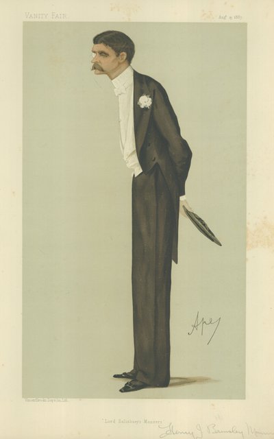 Bay Henry John Brinsley Görgü by Carlo Pellegrini