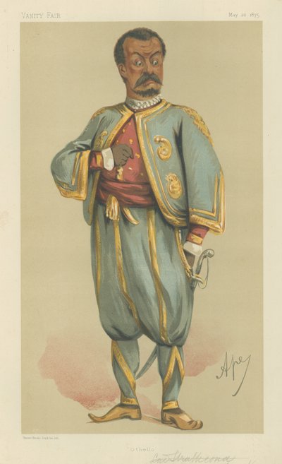 Bay Tommaso Salvini by Carlo Pellegrini